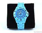 Hot Fashion Baby Blue Unisex Sports Quartz Watch Colour