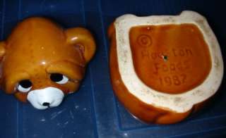Bear Honey Pot   By Houston Foods   1982  