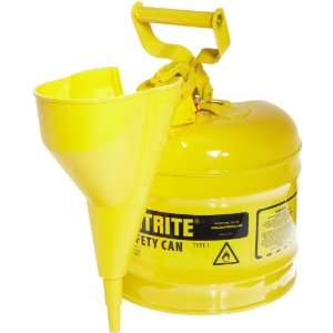  Justrite 7120210 Type I Galvanized Steel Safety Can with 