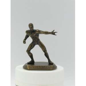  Series 1 Miniature Alliance   Bronze Spider man Figurine   Comic 