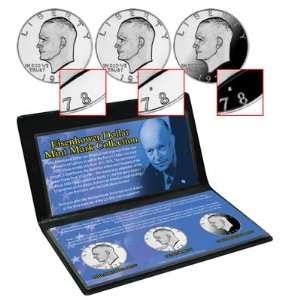 Eisenhower Dollar Mint Mark Collection