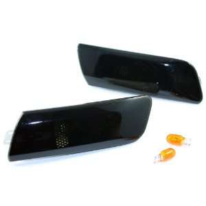   A3 Non S line Dark Smoked Front Bumper Side Markers Lights Automotive
