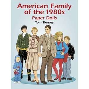   1980s Paper Dolls (Dover Paper Dolls) [Paperback] Tom Tierney Books