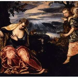  FRAMED oil paintings   Tintoretto (Jacopo Comin)   24 x 24 