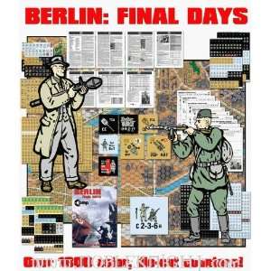  CRI ASL Berlin, the Final Days Boardgame 