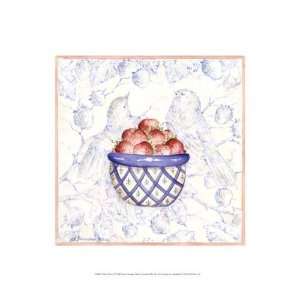  Nancy Shumaker   Toile & Berries I Canvas