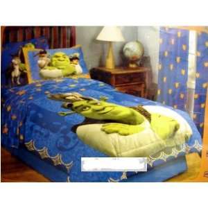 Shrek 3 Piece Twin Size Comforter Set 