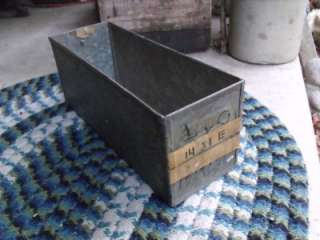 Rustic Primitive Industrial Steel Drawer Box Barn Find  