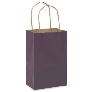   Rose Purple Tinted Shopping Bags