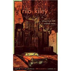  Rilo Kiley Silkscreen Concert Poster