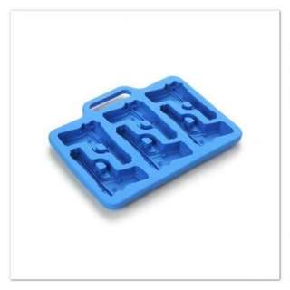   Cube Tray Mold Jelly Silicone Gun Design Sharp Chocolate Mold  