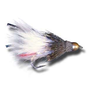  Conehead Marabou Muddler   White Fly Fishing Fly Sports 