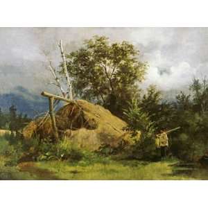 FRAMED oil paintings   Ivan Shishkin   24 x 18 inches   Shelter of 