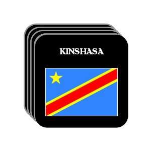 Democratic Republic of the Congo   KINSHASA Set of 4 Mini Mousepad 