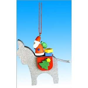  Ulbricht ornament   Santa on Donkey