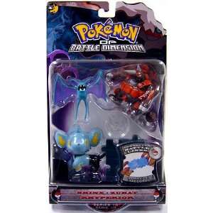   Series 10 Basic Figure 3 Pack Shinx, Zubat and Rhyperion Toys & Games