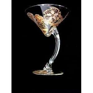  Sea Shell Shimmer Design   Sexy Martini   7 oz. (curved 