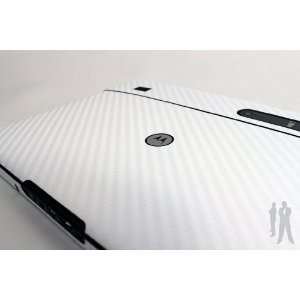 Motorola XOOM Tablet Slate Netbook Pad White Carbon Fiber Texture Full 