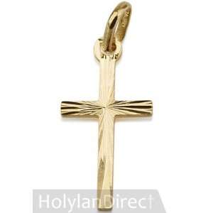  14K Classic Gold Cross (Yellow Gold)   Large