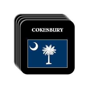 US State Flag   COKESBURY, South Carolina (SC) Set of 4 Mini Mousepad 