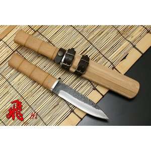  HI KB 135   HI Japanese KNIFE WITH BAMBOO SHEATH Sports 