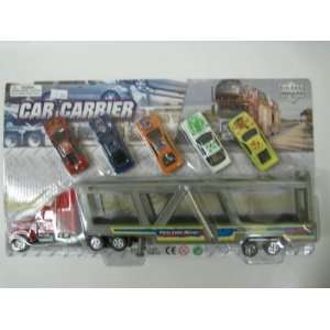  CAR CARRIER WITH 5 CARS Toys & Games