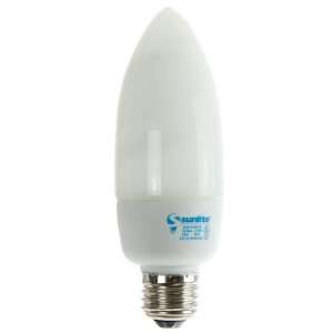   Chandelier 14 Watt Energy Saving CFL Light Bulb Medium Base, Daylight