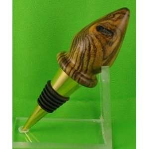  Wine Bottle Stopper Handcrafted from Bocote Everything 