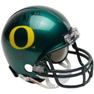  Riddell Oregon Ducks #2 T.J. Ward Autographed Mini Replica 