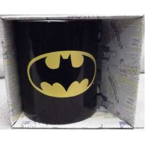  DC Comics BATMAN Logo Boxed 12 oz Ceramic Coffee MUG/ Cup 
