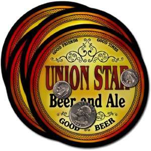  Union Star, MO Beer & Ale Coasters   4pk 