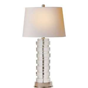    NP Chart House 1 Light Table Lamps in Crystal