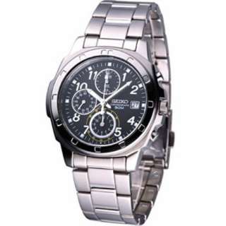Seiko Chronograph Water Resistant Gents Bracelet Strap Watch SNDB39P1 