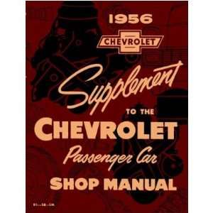    1956 CHEVROLET Shop Service Repair Manual Book 