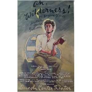  AH WILDERNESS (ORIGINAL BROADWAY THEATRE WINDOW CARD 