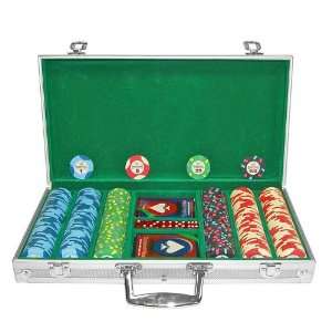  300 Paulson National Poker Series Chips w/Aluminum Case 