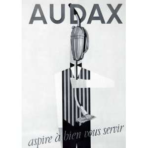  1955 Print Audax Vacuum Cleaner Fore Advertising French 
