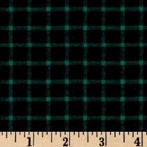   Dyed Plaid Turquoise/Black Fabric By The Yard Arts, Crafts & Sewing