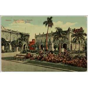  Reprint Ayuntamiento y Senado, Habana City Hall and 