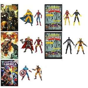  Marvel Universe Action Figure Comic Packs Wave 7 Revision 