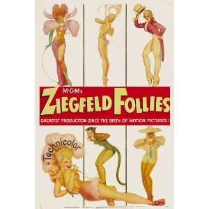  Ziegfeld Follies Movie Poster (11 x 17 Inches   28cm x 