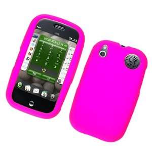  Rose Pink Texture Hard Protector Case Cover For Palm Pre 2 