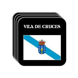  Galicia   VILA DE CRUCES Set of 4 Mini Mousepad Coasters 