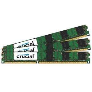  Crucial Technology, 3GB kit (1GBx3) DDR3 PC3 10600 