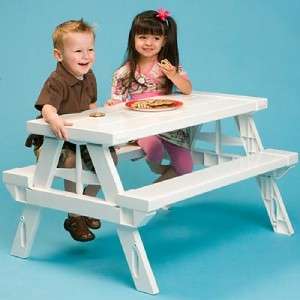New Indoor Outdoor Kids Picnic Activity Craft Table  