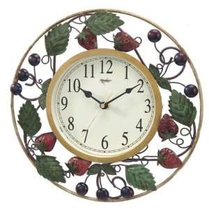  Wonderful Enchase fresh strawberry wall clock[1539SB 