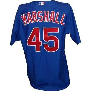  Sean Marshall #45 Chicago Cubs 2010 Opening Day Game Used 