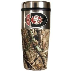  49ers Open Field Travel Tumbler with Camo Wrap