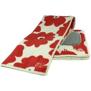   and MUtowel Red Poppy 4 Piece Dish Cloth And Towel Set