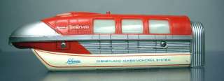 Schuco Monorail 6333/0; 3 Car Red train B161  